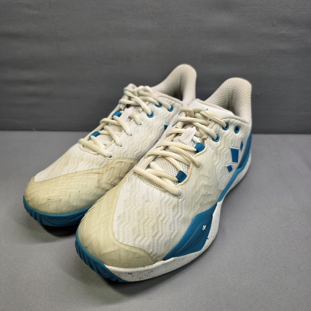 Diadem Court Burst Tennis Pickleball Shoes White Blue Womens 8.5 - Picture 4 of 16